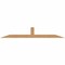 Ekena Millwork Portland Timber Gable Bracket, Western Red Cedar, 108"W x 18"H x 5 1/2"D x 5 1/2"F, 4/12 Pitch GBW108X18X0606POR00SWR - alternate 1